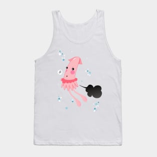 Aquatic Leaks. Squid Troubles. Tank Top